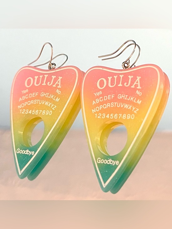 None Jewelry - Ouija Earrings